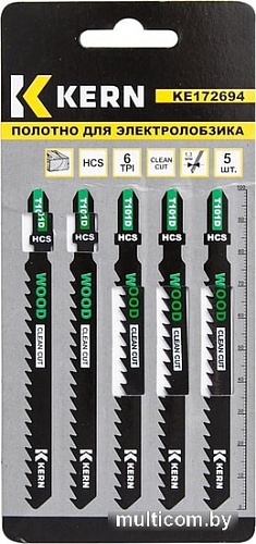 Набор пильных полотен Kern KE172694 (5 шт)