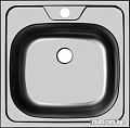 Кухонная мойка Ukinox Классика CLM480.480 ----4K 0C-