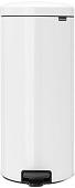 Brabantia Pedal Bin NewIcon с корзиной 30 л (белый)