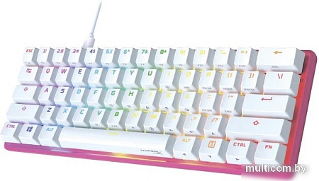 Клавиатура HyperX Alloy Origins 60 Pink (HyperX Aqua)