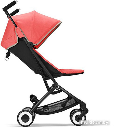 Коляска прогулочная «книга» Cybex Libelle с дождевиком (Hibiscus Red)