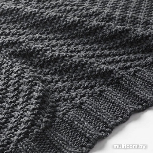 Плед Ikea Эннианн 130x170 403.522.84 (темно-серый)