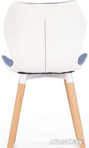 Стул Halmar K277 (светло-синий/белый)
