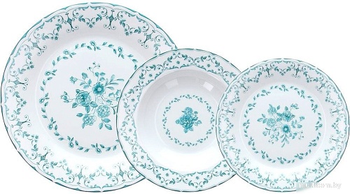 Набор тарелок Tognana New Olimpia Eloise ON070186028 (18шт)