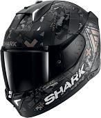 Shark Skwal i3 Hellcat Mat (р. L, черный матовый/бронзовый)
