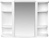 Berossi Шкаф с зеркалом ВК Hilton (снежно-белый)