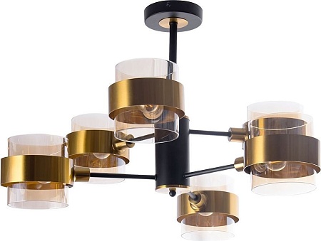 Подвесная люстра Arte Lamp Carlo A8205SP-6BK