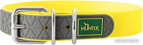 Ошейник Hunter Collar Convenience 63148 (55/M-L, желтый)