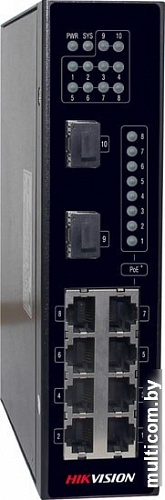 Коммутатор Hikvision DS-3T0310P