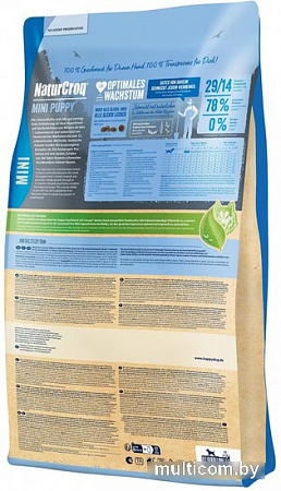 Сухой корм для собак Happy Dog NaturCroq Mini Puppy (для щенков мелких пород) 800 г