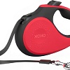 Поводок-рулетка XCHO Лента 5м (M, красный/черный)