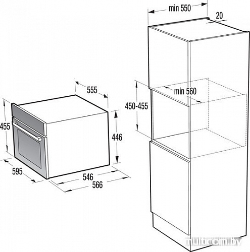 Духовой шкаф Gorenje GCS773B