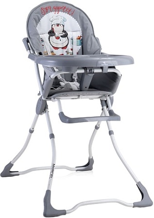 Стульчик для кормления Lorelli Marcel 2020 (grey penguin)