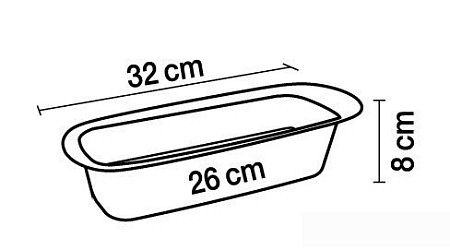 Форма для выпечки Pyrex asimetriA AS26BL0