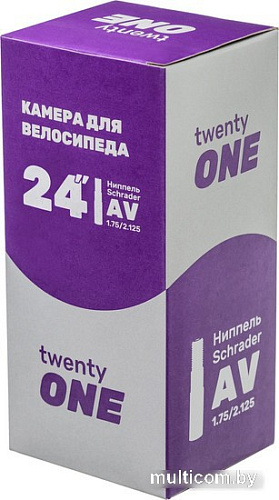 Велокамера Twenty One 24х1.75/2.125 AV/AVR28-40/48L