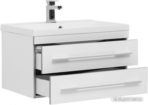 Aquanet Тумба Верона New 75 00212868 с умывальником Нота 75 (белый)