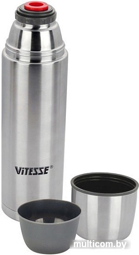 Термос Vitesse VS-8306 1.2л (серебристый)