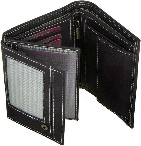 Портмоне Wild Tiger AM-28-034 (черный)