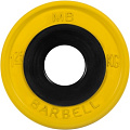 Диск MB Barbell Евро-классик 51 мм (1x1.25 кг, желтый)