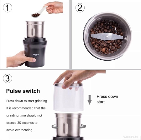 Электрическая кофемолка Sonifer SF-3527