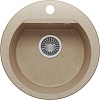 Кухонная мойка Polygran Atol-460 (песочный 302)