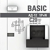 Дифференциальный автомат EKF Basic АД-12 1P+N 20А 30мА АС C DA12-20-30-bas