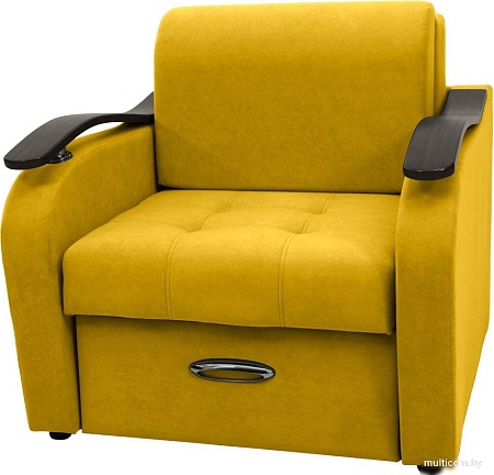 Кресло Сириус Лидер-2 ППУ 95x110 (Eva 18 велюр желтый)