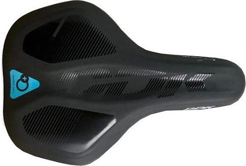 Седло DDK City D053MF (черный/серый/синий)