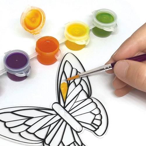 Набор для рисования Nebulous Stars Hazelia. Волшебные витражи 11017_NSDA