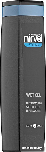 Средства для укладки волос Nirvel Wet Gel с эффектом мокрых волос (250мл)