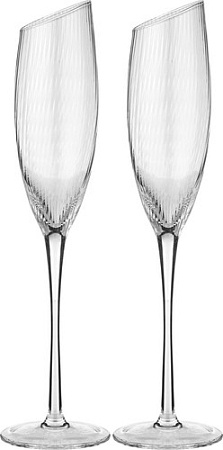 Набор бокалов для шампанского Lefard Daisy Optic 887-414 (2 шт)