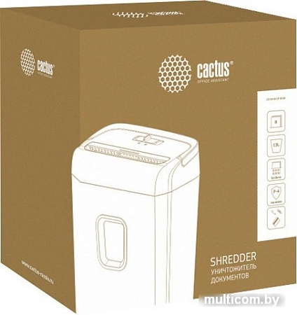 Шредер CACTUS CS-SH-8-13-5X18