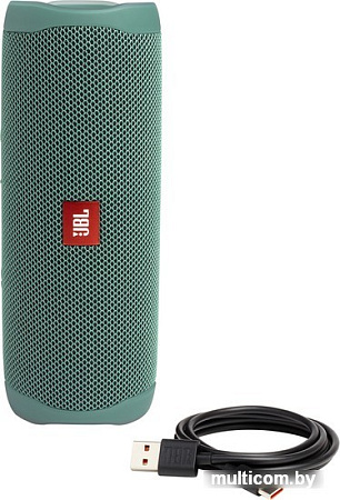Беспроводная колонка JBL Flip 5 Eco Edition (зеленый)
