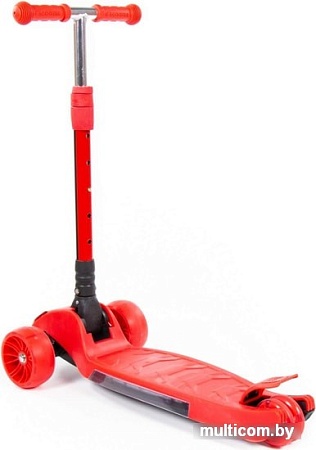 Самокат Полесье TJ-705L-V (красный)