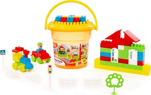 Конструктор Полесье Строитель 24408