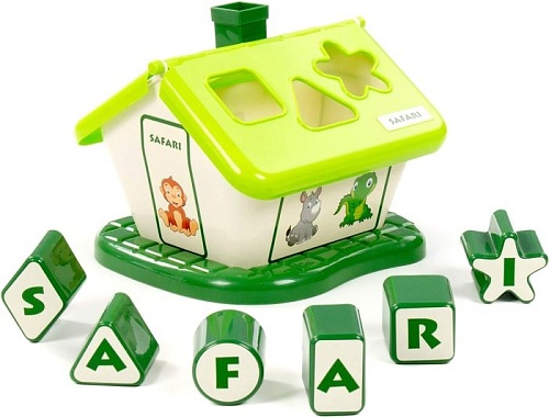 Сортер Полесье Садовый домик сафари 90294 (зеленый)