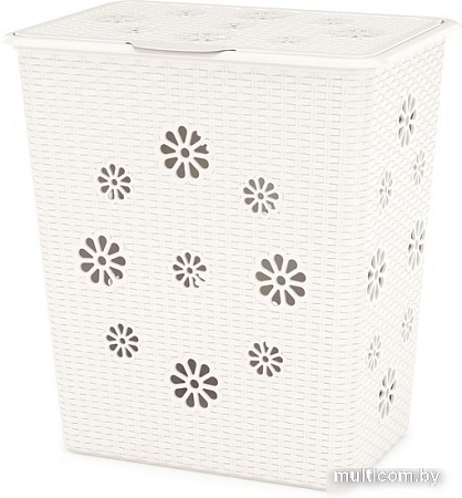 Корзина Альтернатива Плетёнка М2254 (белый)