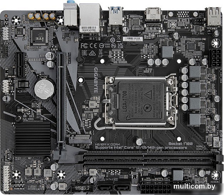 Материнская плата Gigabyte H610M K DDR4 (rev. 2.0)