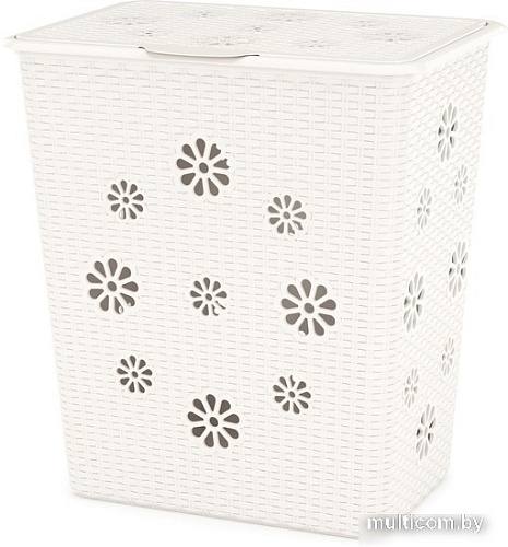 Корзина Альтернатива Плетёнка М2254 (белый)