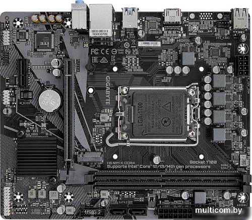 Материнская плата Gigabyte H610M K DDR4 (rev. 2.0)