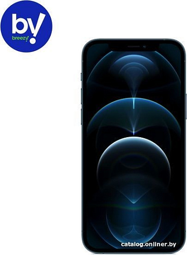 Смартфон Apple iPhone 12 Pro 128GB Воcстановленный by Breezy, грейд C (тихоокеанский синий)