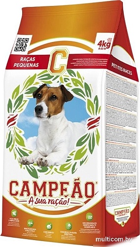Сухой корм для собак Campeao Dog Small Breeds для мелких пород 4 кг