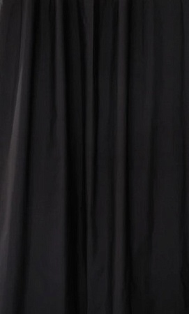 Шторка-занавеска для ванны Home One Linen 180x200 412878 (черный)