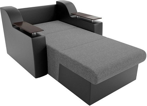 Кресло Лига диванов Сенатор 100703 60 см (серый/черный)