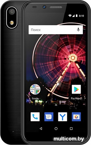 Смартфон Vertex Impress Flash (черный)