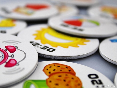 Магнитная доска Десятое королевство Магнитные истории. Учим время! 01657