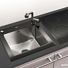 Кухонная мойка Tolero Ceramic glass TG-500 (черный)