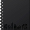 Общая тетрадь Erich Krause Megapolis черный 80 л клетка 50656