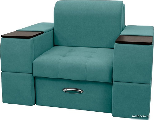 Сириус Лидер-13 ППУ 135x110 (Eva 28 велюр зеленый)