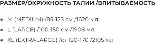 Трусы-подгузники для взрослых Encarine Premium 6 капель Medium (30 шт)